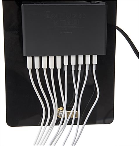 Hospital Phone Charging Station with 10 Port Hub