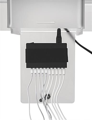 Poster Kiosk Charging Station with USB Hub