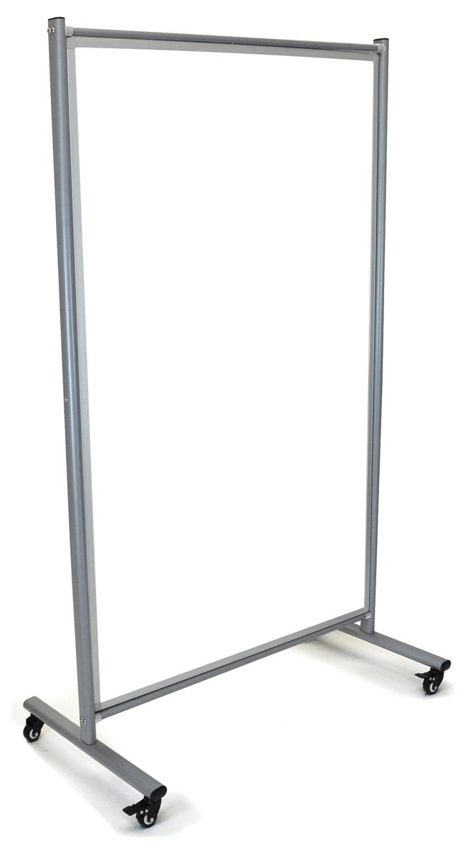 Whiteboard Room Divider 4 Casters