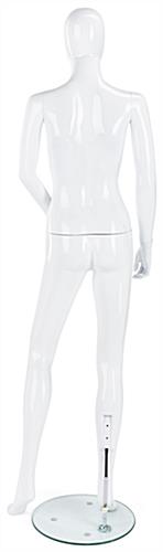 White Female Mannequin | Glossy Finish