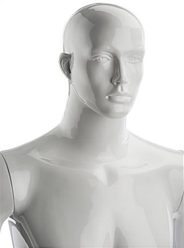 Poseable Male Mannequin | Defined Face Features