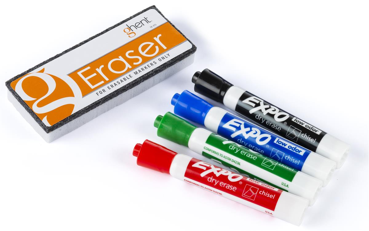 White K1O3 Colour 8 X1I8 Erase Dry Eraser Set Magnetic White Board Marker Pens