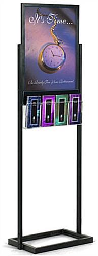 18" x 24" Poster Display Stands: With Four Acrylic Pockets