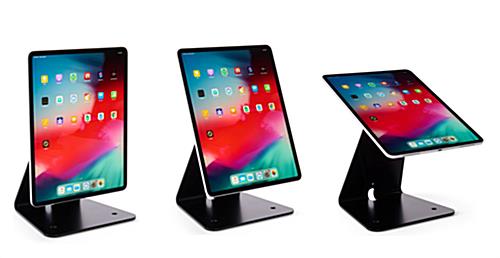 Magnetic tablet stand with 360 titling brackets 