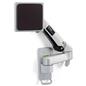 Articulating arm tablet mount with overall weight of 10 pounds
