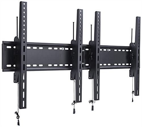 VESA Compliant 2-Monitor Wall Portrait TV Bracket
