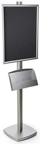 22x28 Pedestal Poster Stand with Square Base