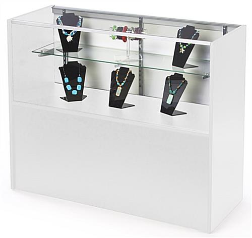 Solid White Display Case