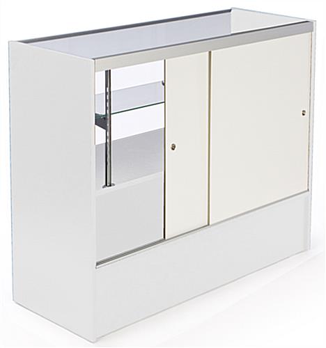 Solid White Display Case