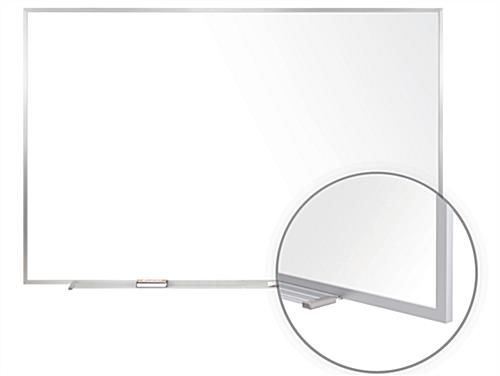 White Magnetic Dry Erase Board with Porcelain Surface