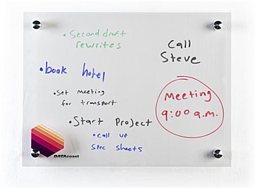 Modern-styled custom dry erase board