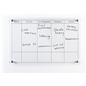 Custom printed dry erase board with second surface graphics