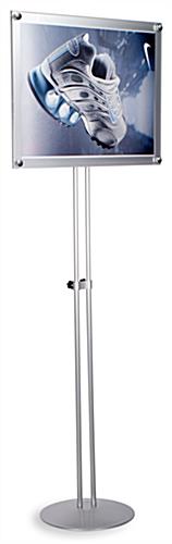 Sign Stands: 18" 24" With Adjustable Height