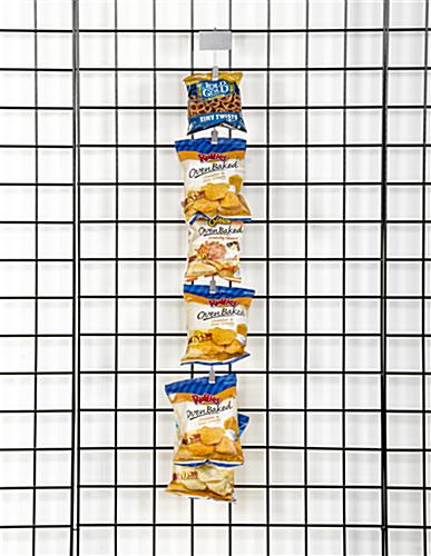Silver Chip Clip Rack