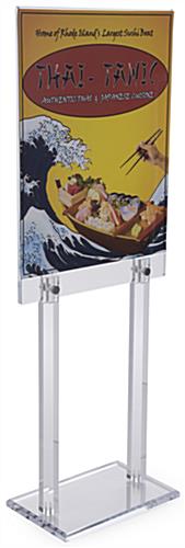 Acrylic Poster Frame with Standoffs