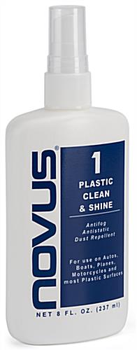 NOVUS acrylic cleaning solution with scratch and dust repelling properties