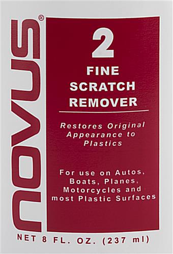 NOVUS complete plastic polish kit with fine scratch remover