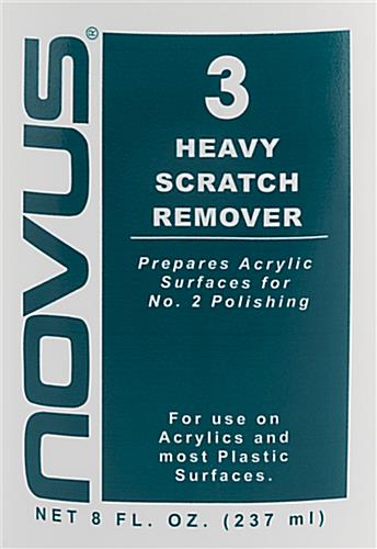 NOVUS complete plastic polish kit with heavy scratch remover
