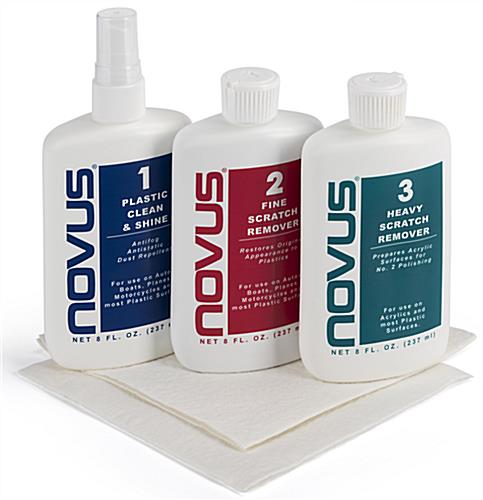  Novus 7136 Plastic Polish Kit - 2 oz. : Automotive