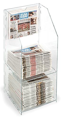newspaper rack