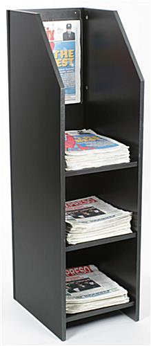 Wood Newspaper Rack