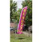 Beauty Salon Flag with Steel Ground Stake