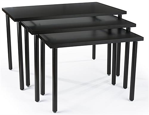 MDF Black Nesting Tables