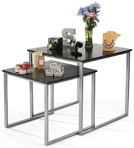 Sqaure Contemporary Nesting Tables
