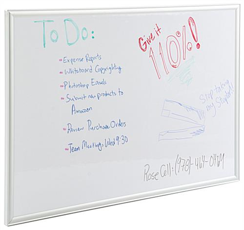 24” x 36” Whiteboard Included Mounting Hardware