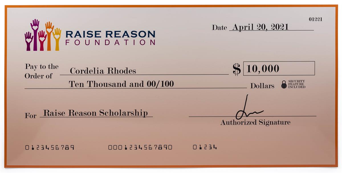 Giant Custom Novelty Check Personalized UV Printed Graphics