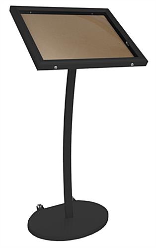 Cork Board Stand | Freestanding Outdoor Sign Holder