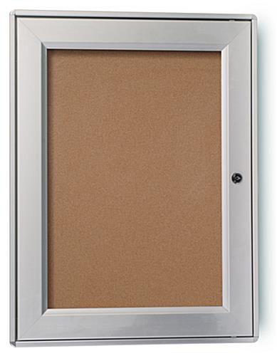 Exterior Rated Tackboard | Secure Bulletin Display for Menus