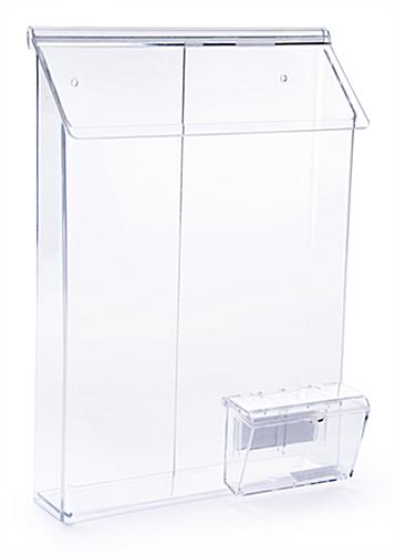 Acrylic Outdoor Literature Dispenser