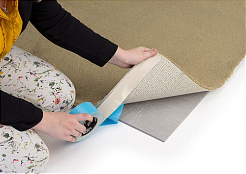 20’ x 10’ rollable booth pad with .25" thickness