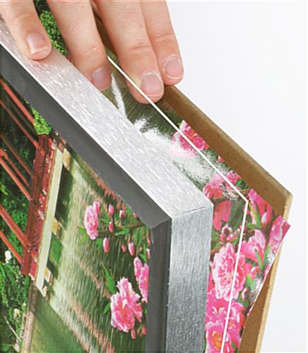 aluminum picture frame
