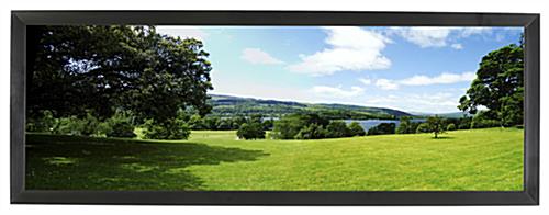 Black Panorama Frame