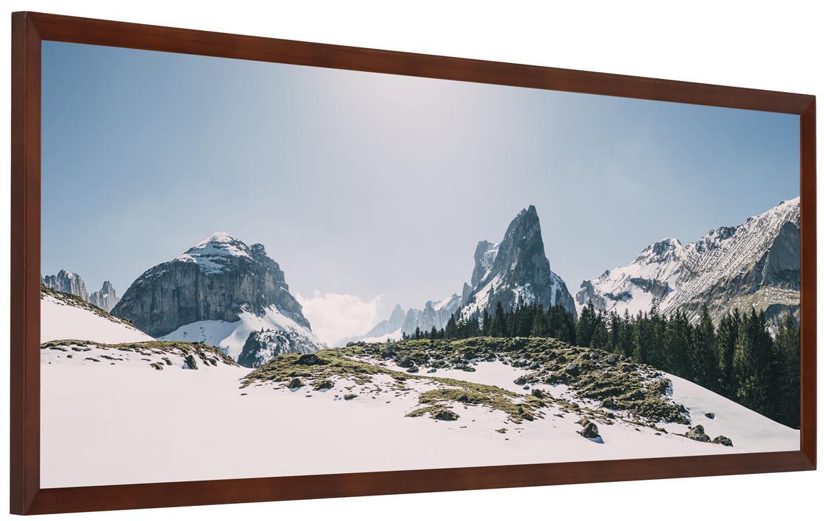 Natural Brown Wood Picture Frames Panoramic Size Craig Frames Wiltshire 595 