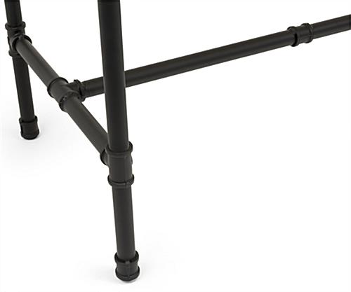 Set of Pipe Display Nesting Tables with Industrial Style Legs