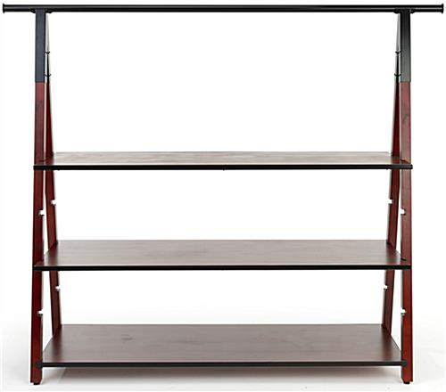 Wooden a frame clothes rail with modern design 