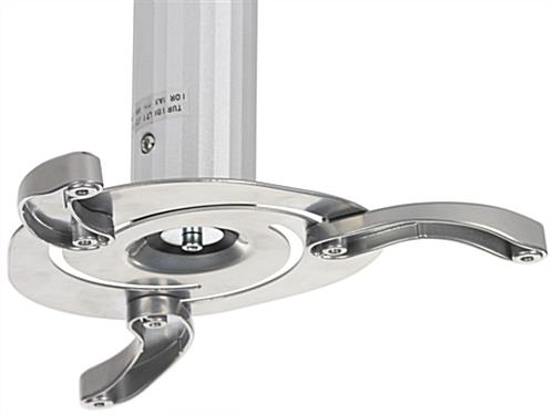 Universal Ceiling Projector Mount with ±15˚ Tilt 