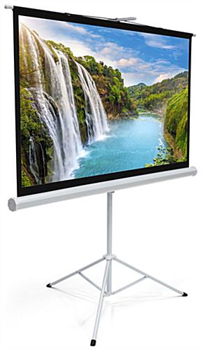 72" Tripod Portable Projection Screen for Presentations