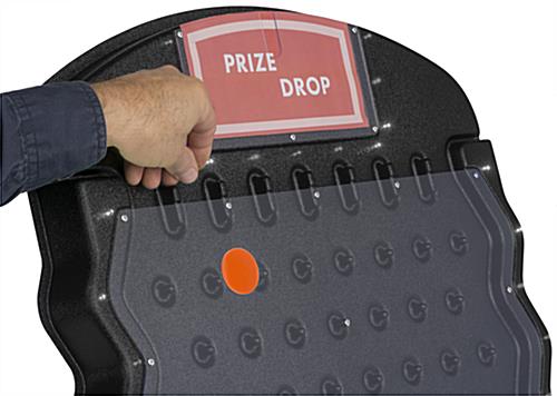 LED Disk Drop Game with White Pucks