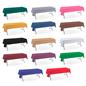 Rectangle tablecloths with 14 color options