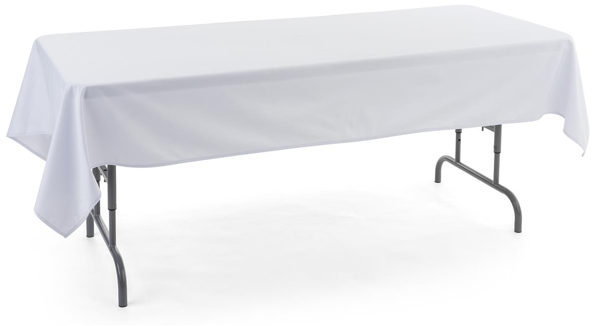 Rectangle tablecloths with stitched hem design