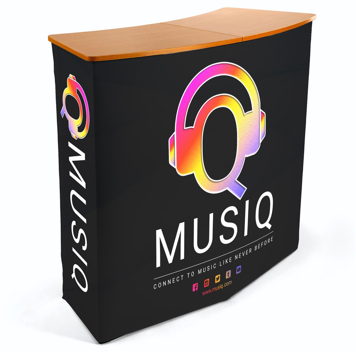 Custom Fabric Cover for CNTPUVL Series 43inch Counters