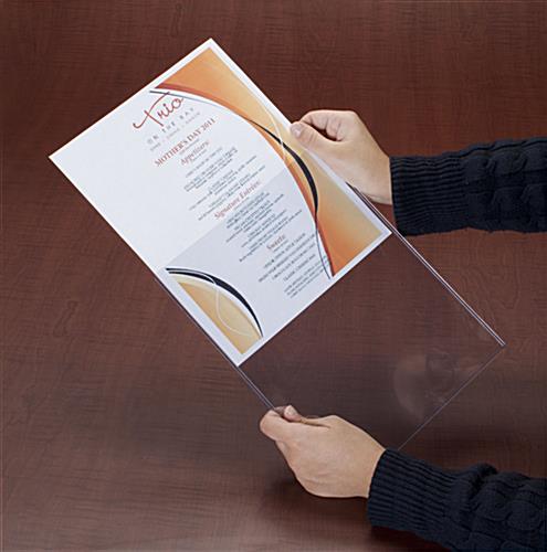 Plastic Poster Sleeve For Business Use