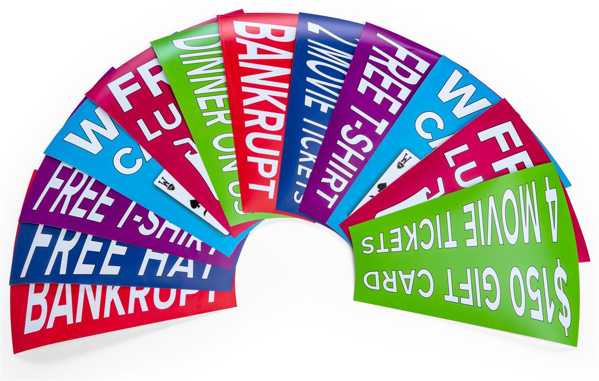 Details about   18inch Insert Your Own Graphics Prize Wheel with magnetic frames FREE SHIPPING!