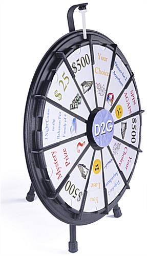 Sprin and Win Prize Wheel for Table Top Use