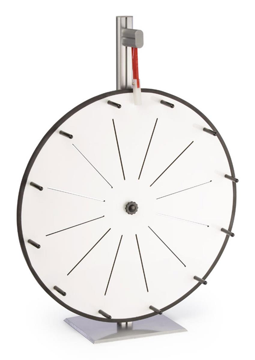 Tabletop Prize Wheel Dry Erase W/ Prize Clicker