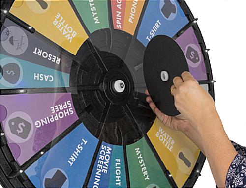 Contest Spinning Wheel w/ Magnetic Center Plate